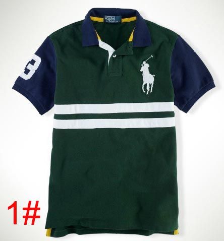 Ralph Lauren Custom-Fit Striped Polo