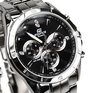 Relógio Casio homens EF-544D-1AV Elegant Business Men Chrono
