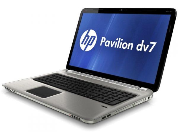 HP dv7 I7 laptop 2G quad-core de 17 polegadas
