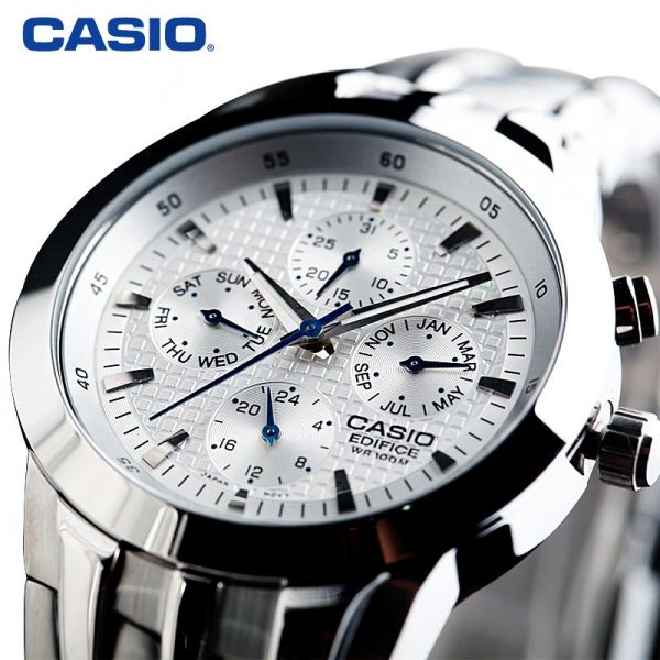Relógio Casio homens Casio homens à prova d'água tira EF-312