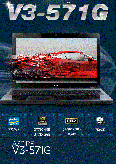 Acer V3-571G-53214G75ma I5-3230 4G 750G