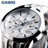 Relógio Casio homens Casio homens à prova d'água tira EF-312