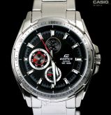 Relógio Casio de quartzo EF-336D três masculinos tira imperm
