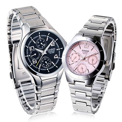 Casio Relógio de forma na mesa EF-316D-1A/LTP-2069D-1A