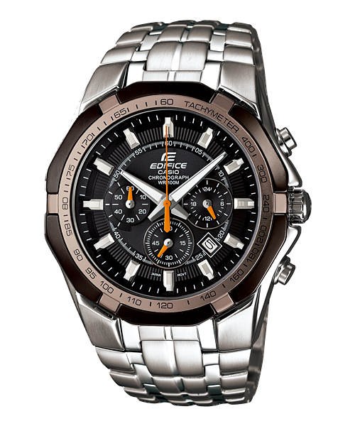 Relógios da Casio EF-540D masculino de aço à prova d'água